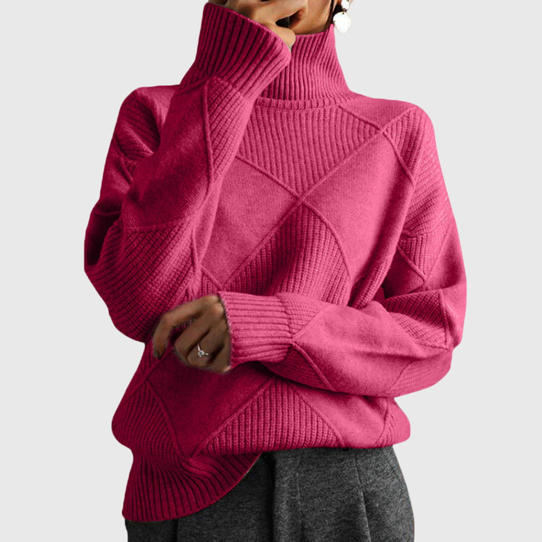 Angela™ - Pull Col Montant