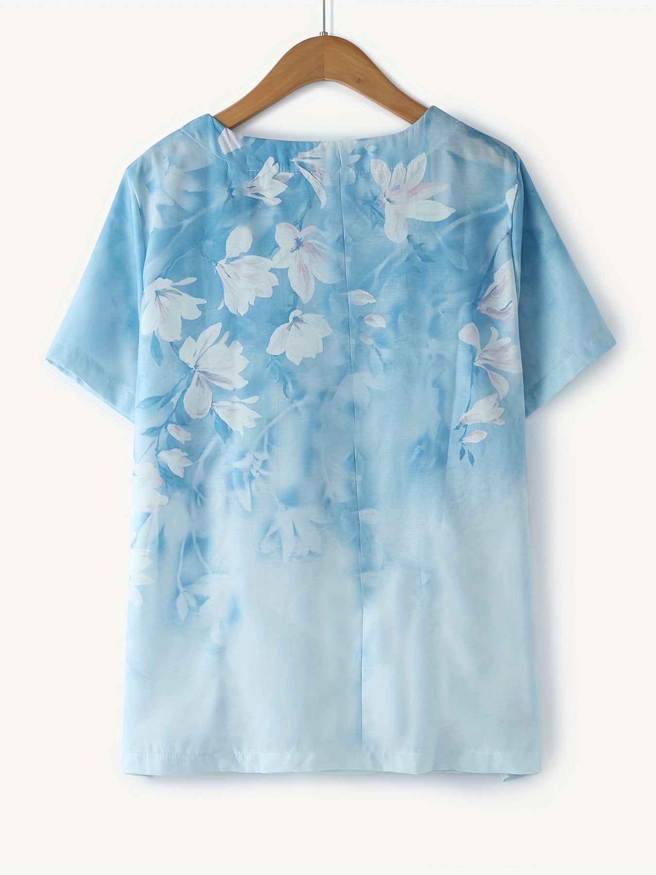 Sienna – Blouse à Détail Boutonné Floral