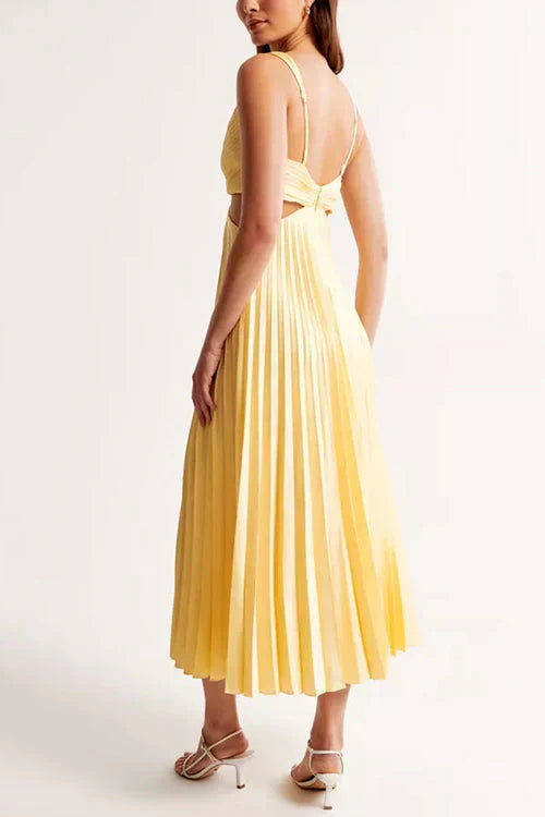 Catherina - Robe élégante avec plis pour fête