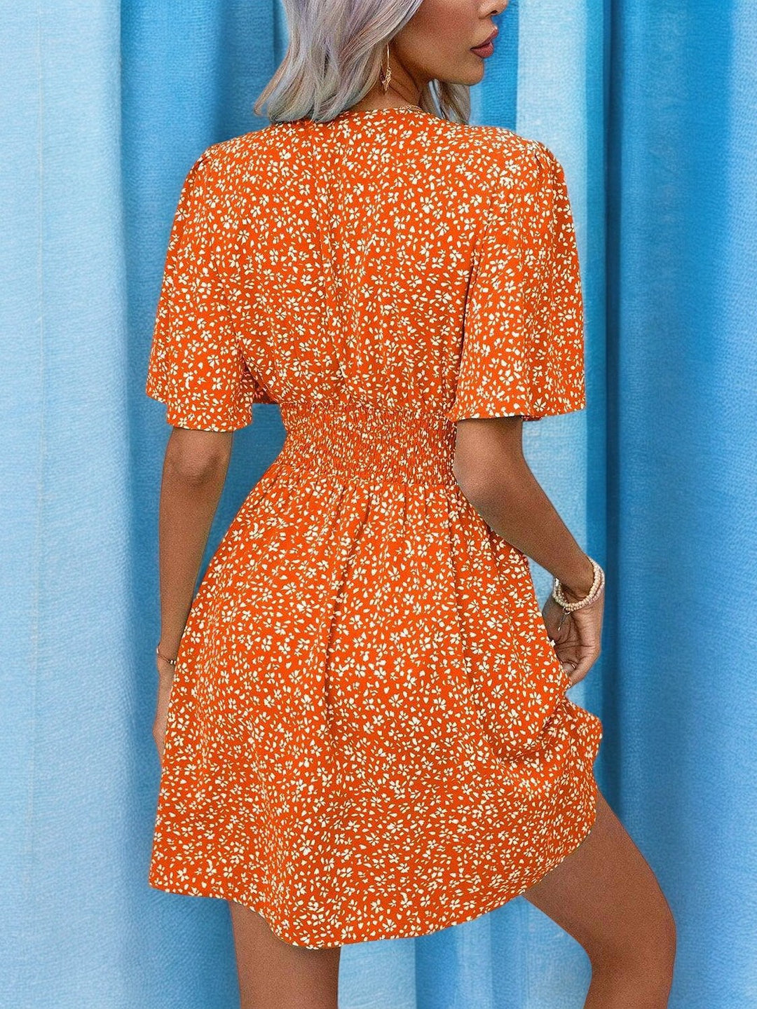 Camille | Robe d'été fleurie pour femme | Mini