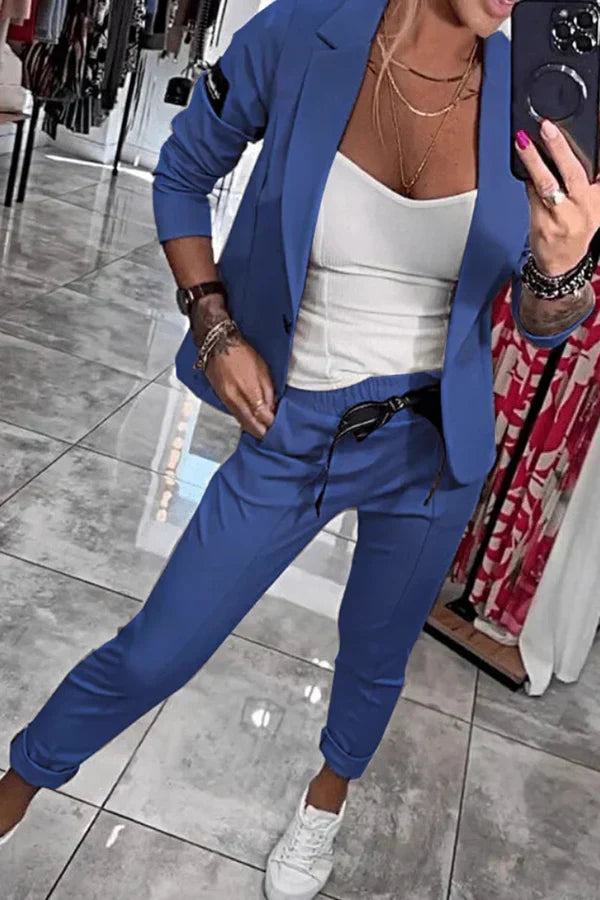 Ariane | Ensemble Blazer et Pantalon Élégant