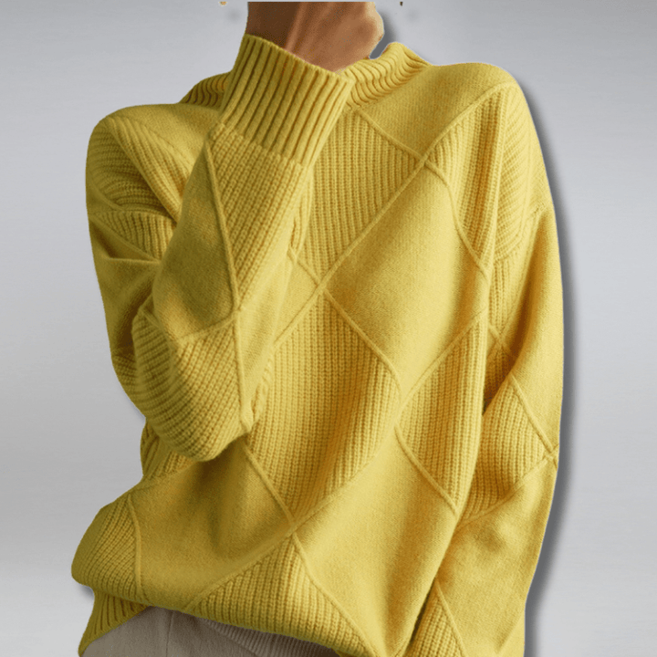Alice | Pull Doux à Col Montant