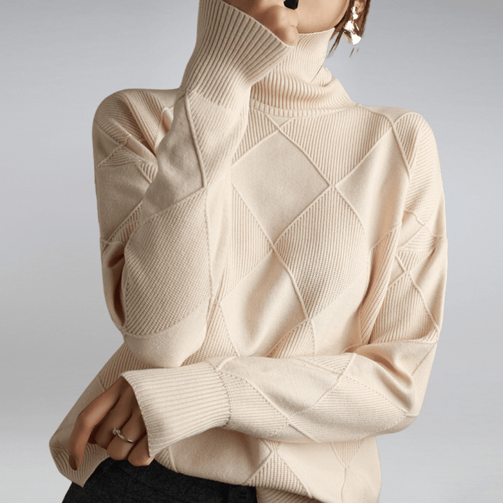 Alice | Pull Doux à Col Montant