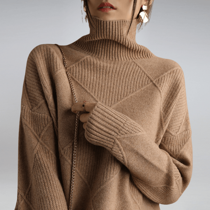 Alice | Pull Doux à Col Montant