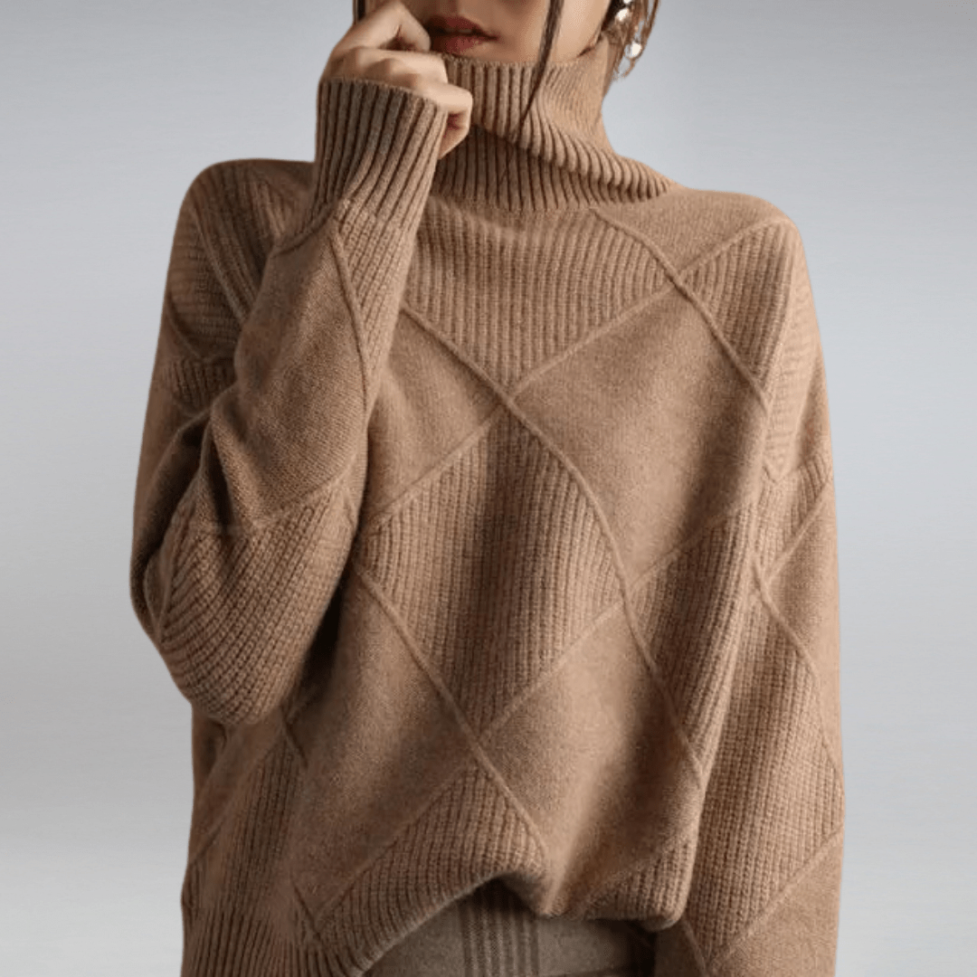 Alice | Pull Doux à Col Montant