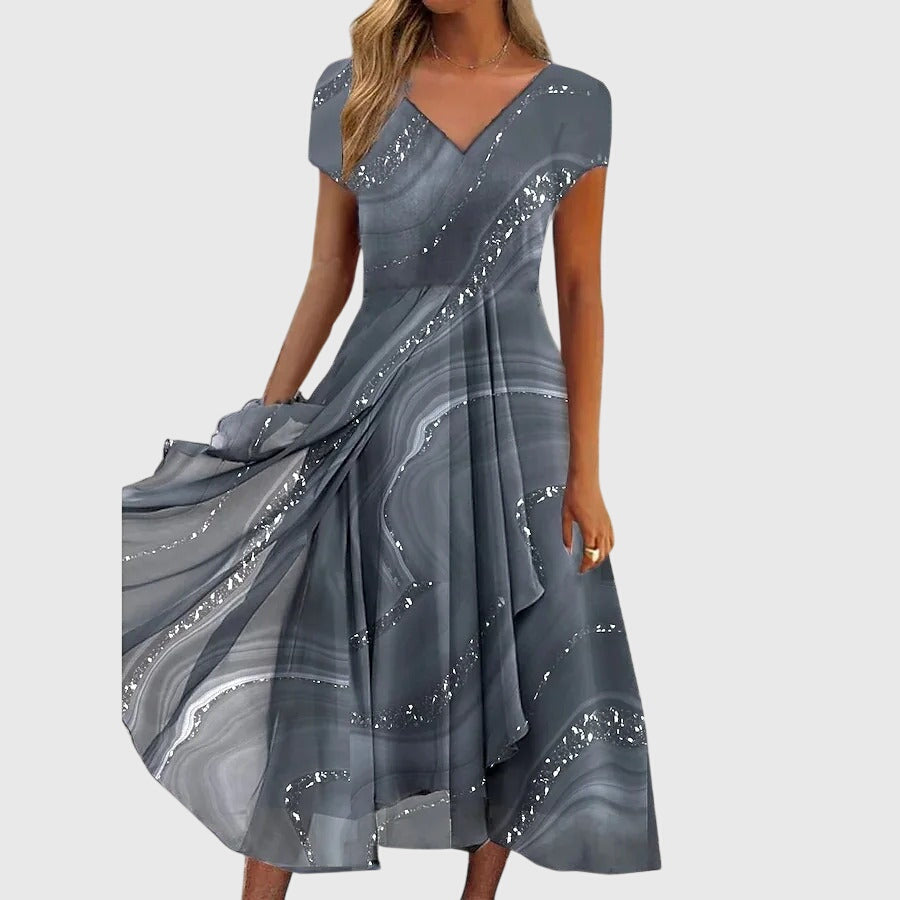 Aubrielle | Robe Midi Flottante