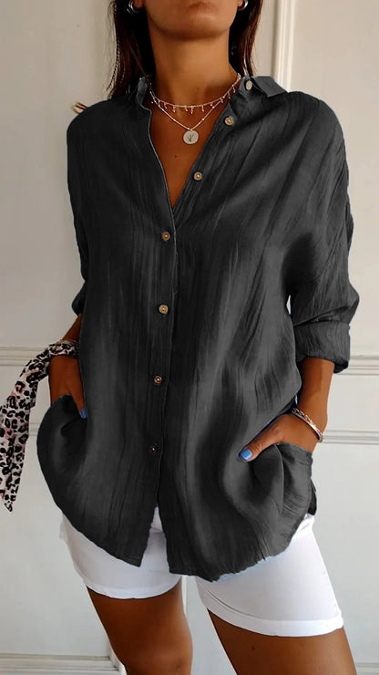 Emily | Blouse Oversize Élégante