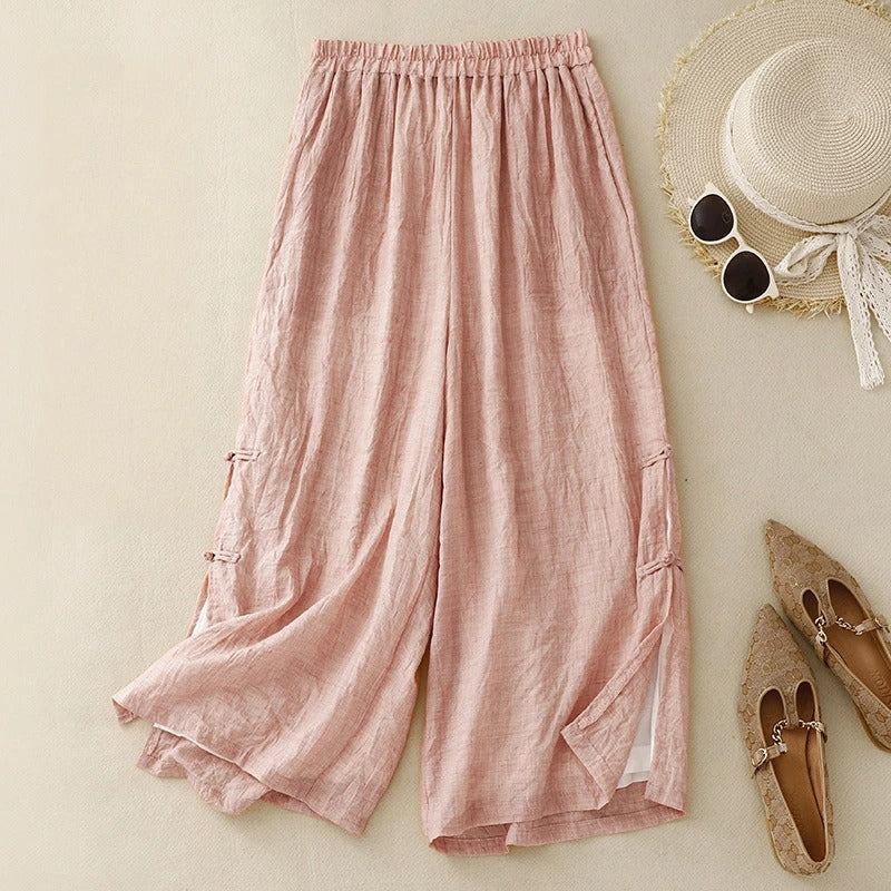 CLAIRE | PANTALONS EN LIN CASUAL