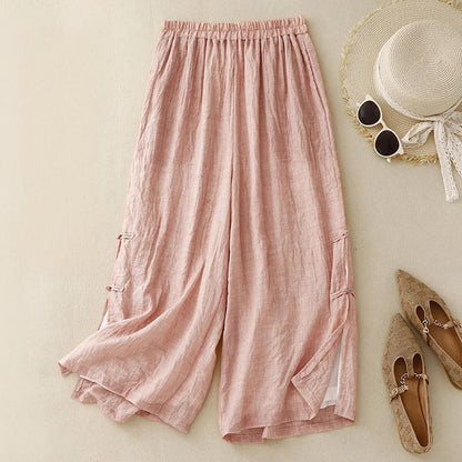 CLAIRE | PANTALONS EN LIN CASUAL