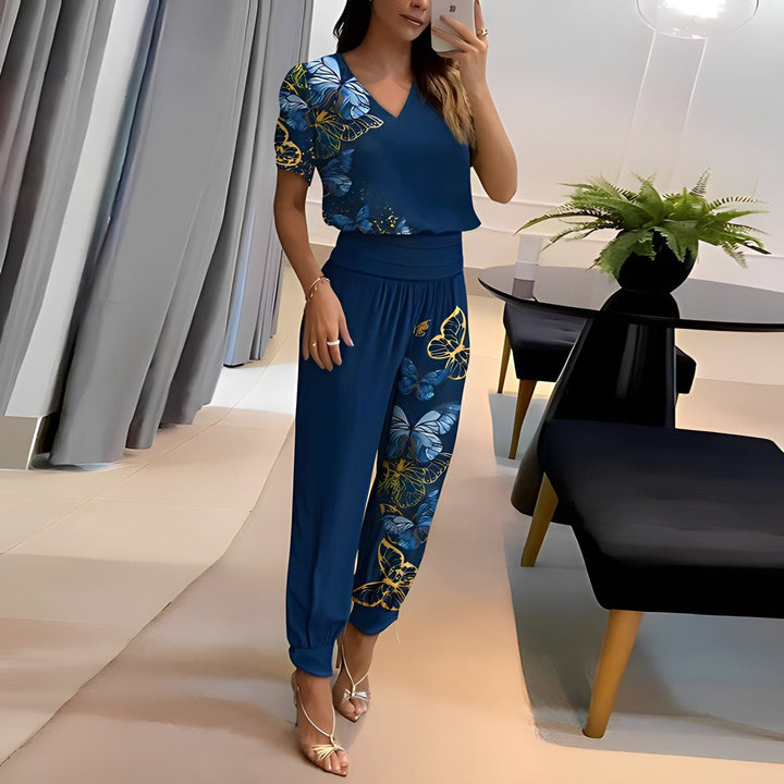 Charlotte | Ensemble Blouse et Pantalon à la Mode