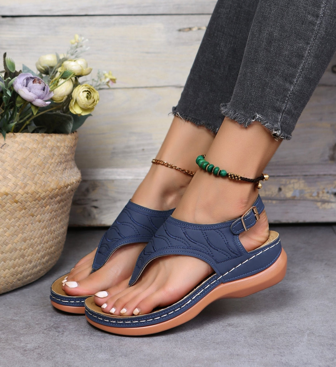 Anieka - Sandales orthopédiques à la mode