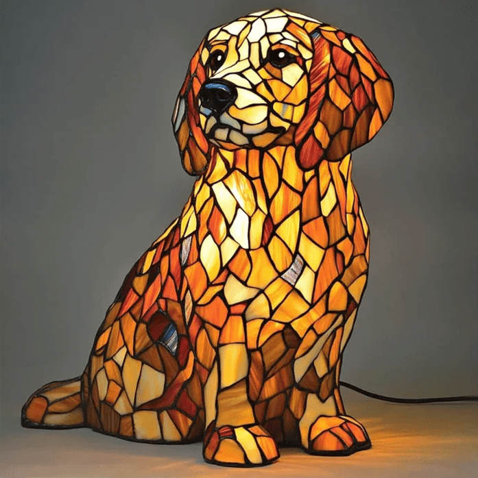 Animal Glow™ | Lampe en Verre Coloré Fait Main