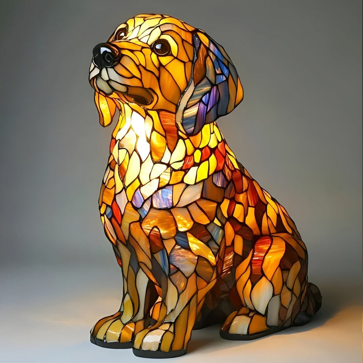 Animal Glow™ | Lampe en Verre Coloré Fait Main