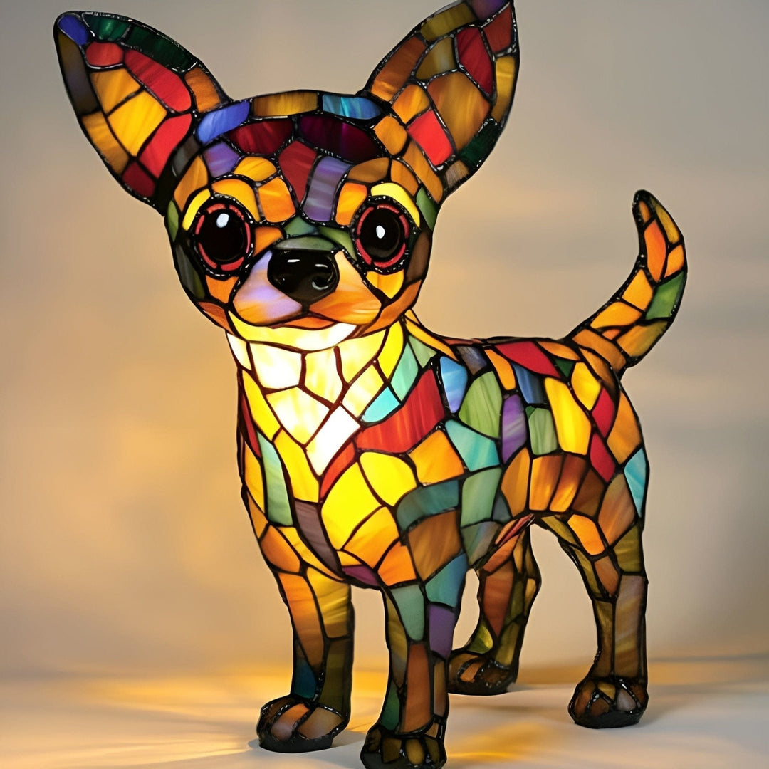 Animal Glow™ | Lampe en Verre Coloré Fait Main