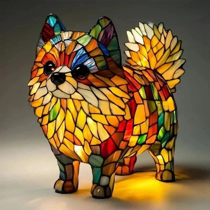 Animal Glow™ | Lampe en verre coloré fait main