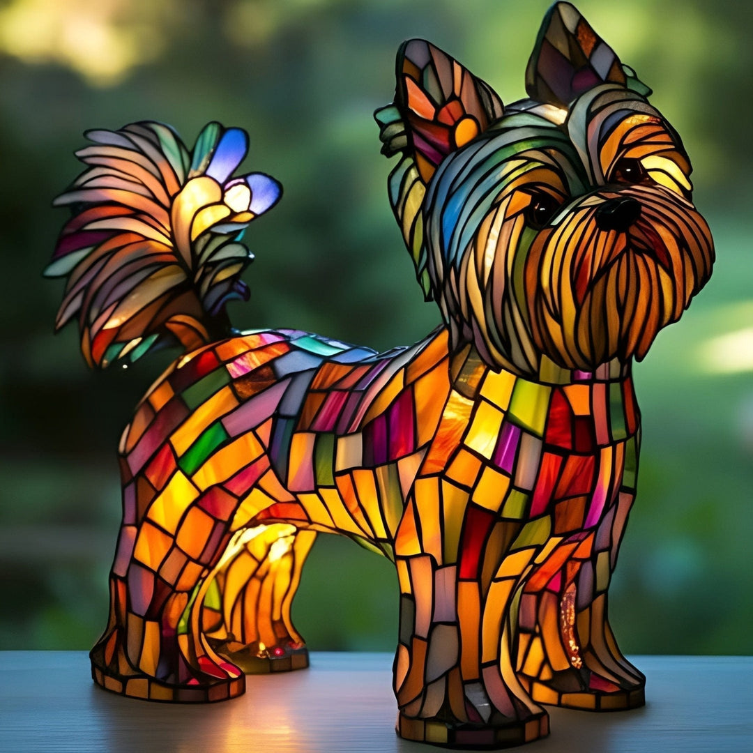 Animal Glow™ | Lampe en verre coloré fait main