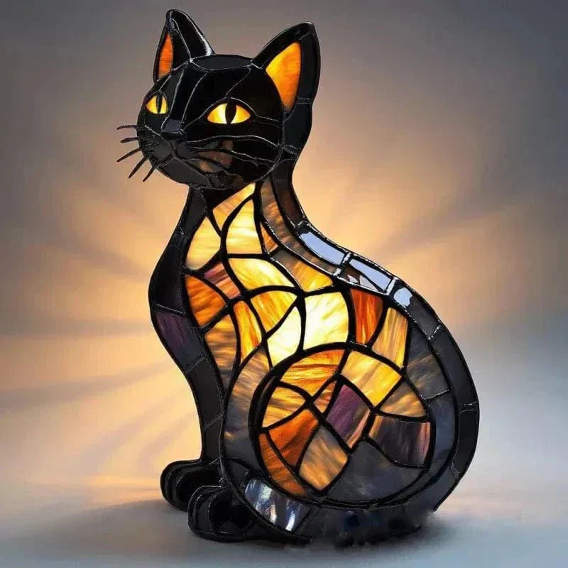Animal Glow™ | Lampe en verre peinte à la main