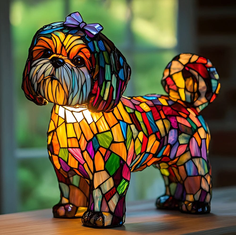 Animal Glow™ | Lampe Tiffany faite à la main