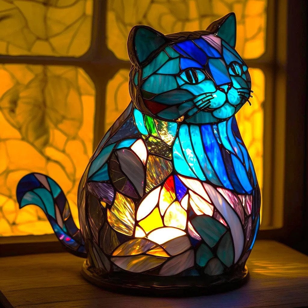 Animal Glow™ | Lampe Tiffany Artisanale