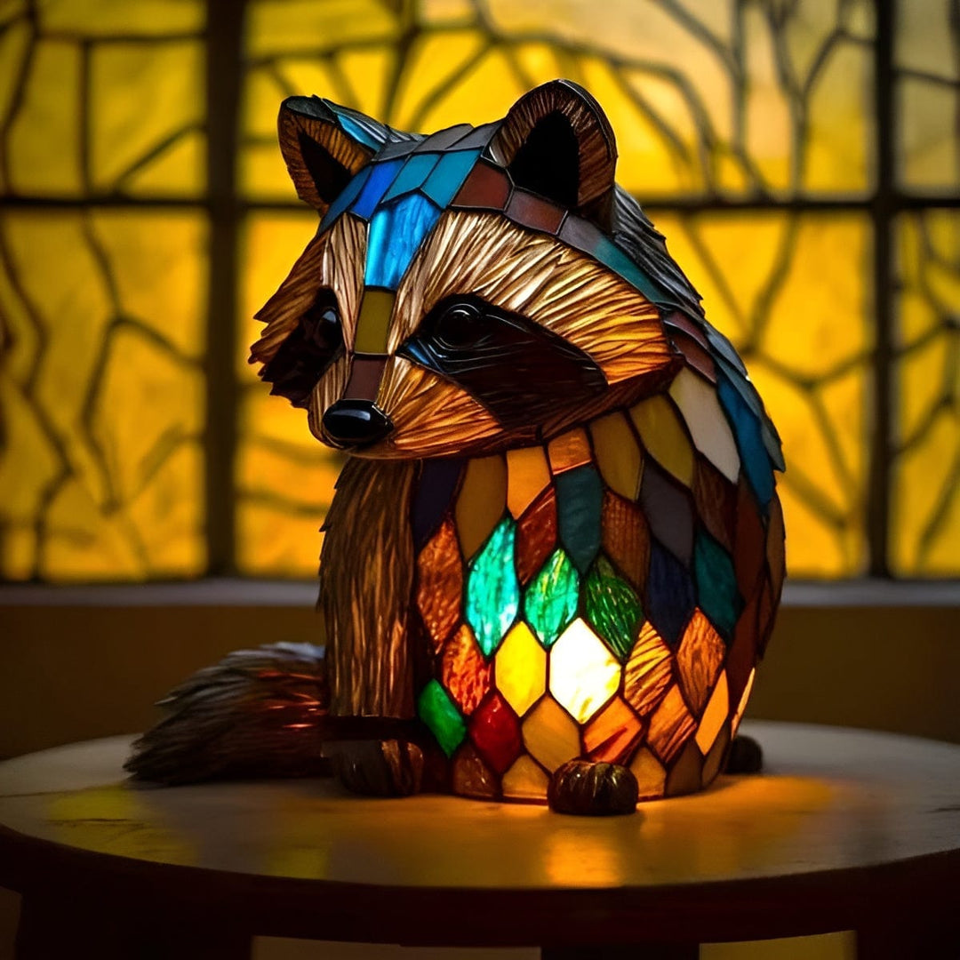 Animal Glow™ | Lampe Tiffany artisanale