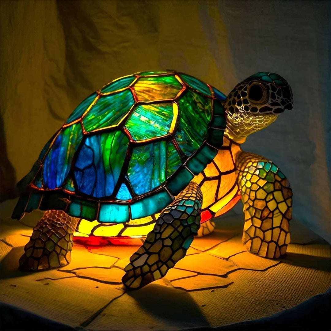 Animal Glow™ | Lampe Tiffany faite à la main