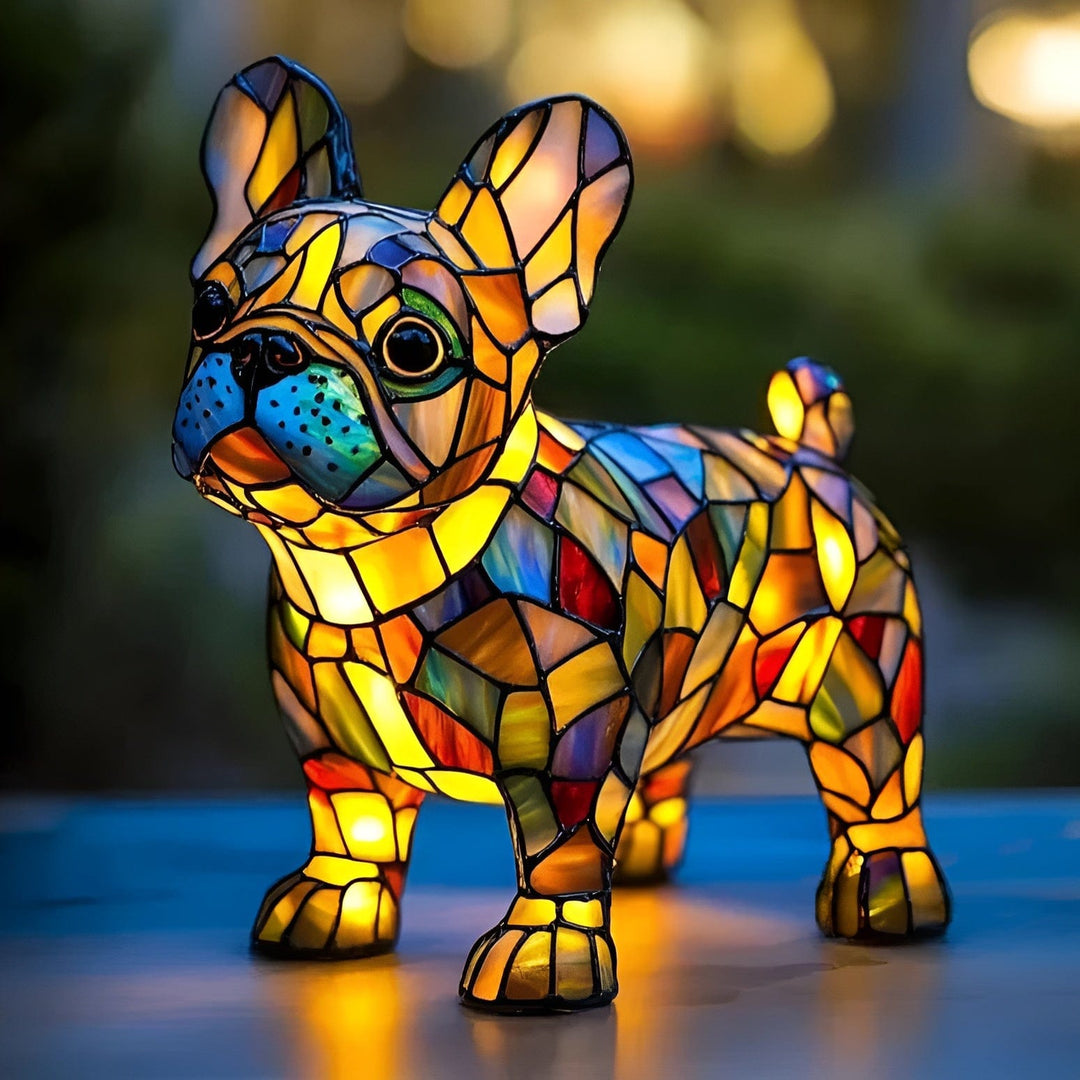 Animal Glow™ | Lampe Tiffany faite à la main
