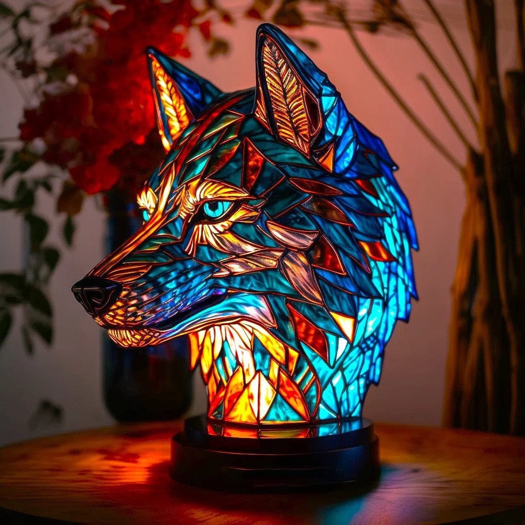 Animal Glow™ | Lampe Tiffany faite à la main