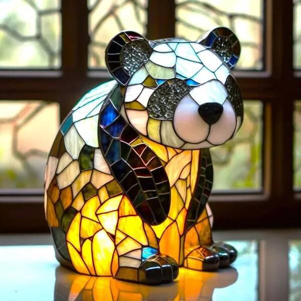Animal Glow™ | Lampe Tiffany artisanale