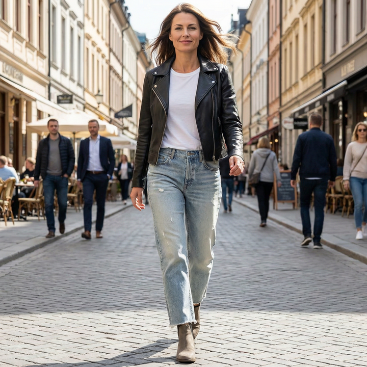 Danice™ | Jeans droits coupés
