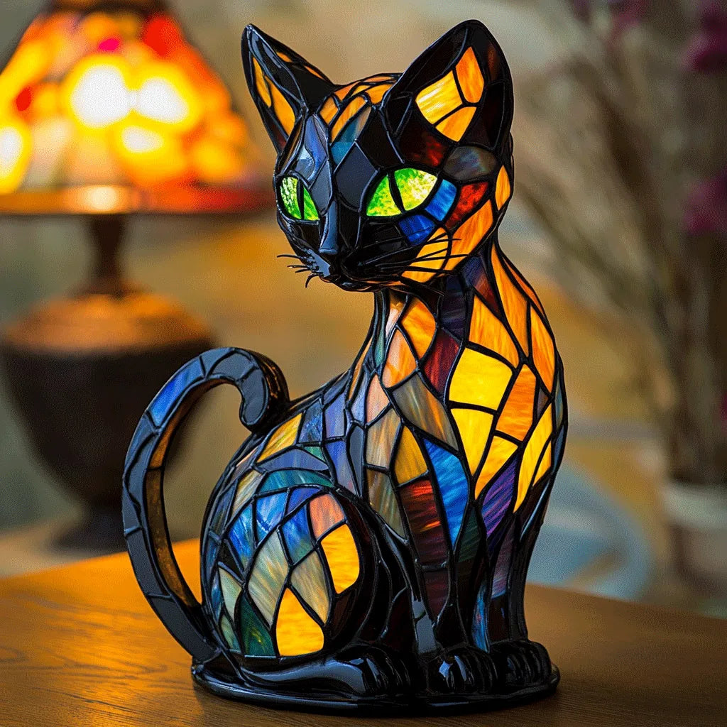 Animal Glow™ | Lampe Tiffany faite à la main