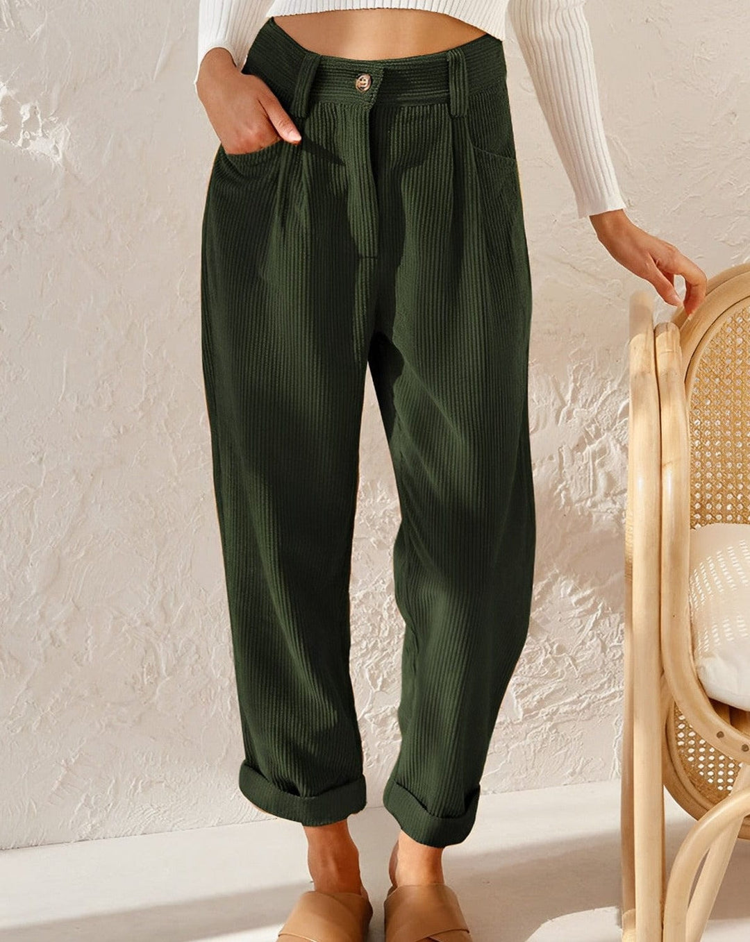 Cassidy - Pantalons Casual Intemporels