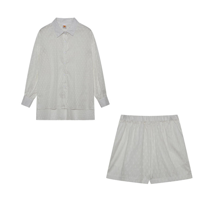 Elizabeth - Ensemble Chemise et Shorts Aérés