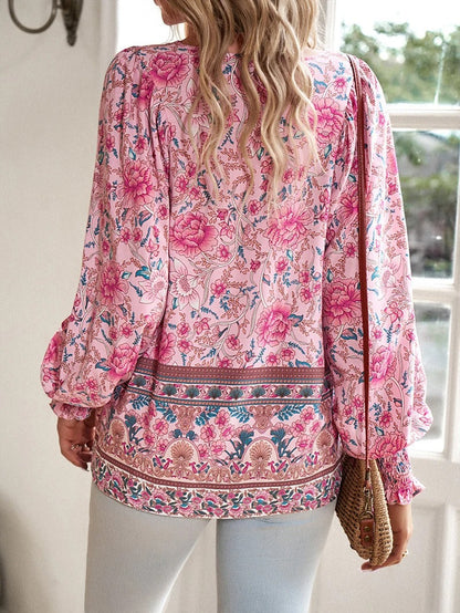 Helena™ - Haut Floral d'Été