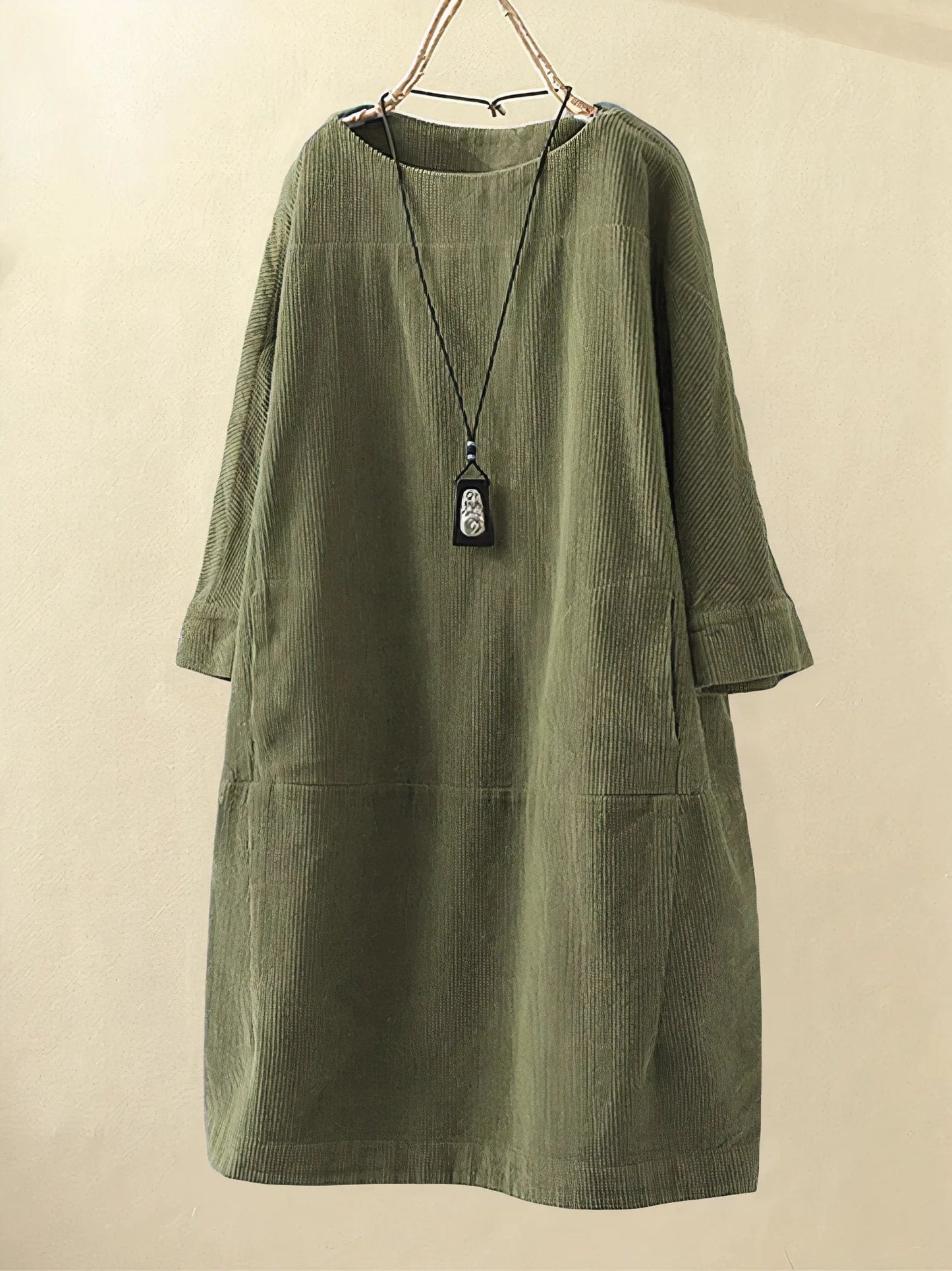 Zophie™ - Robe en Velours Vintage Détendue