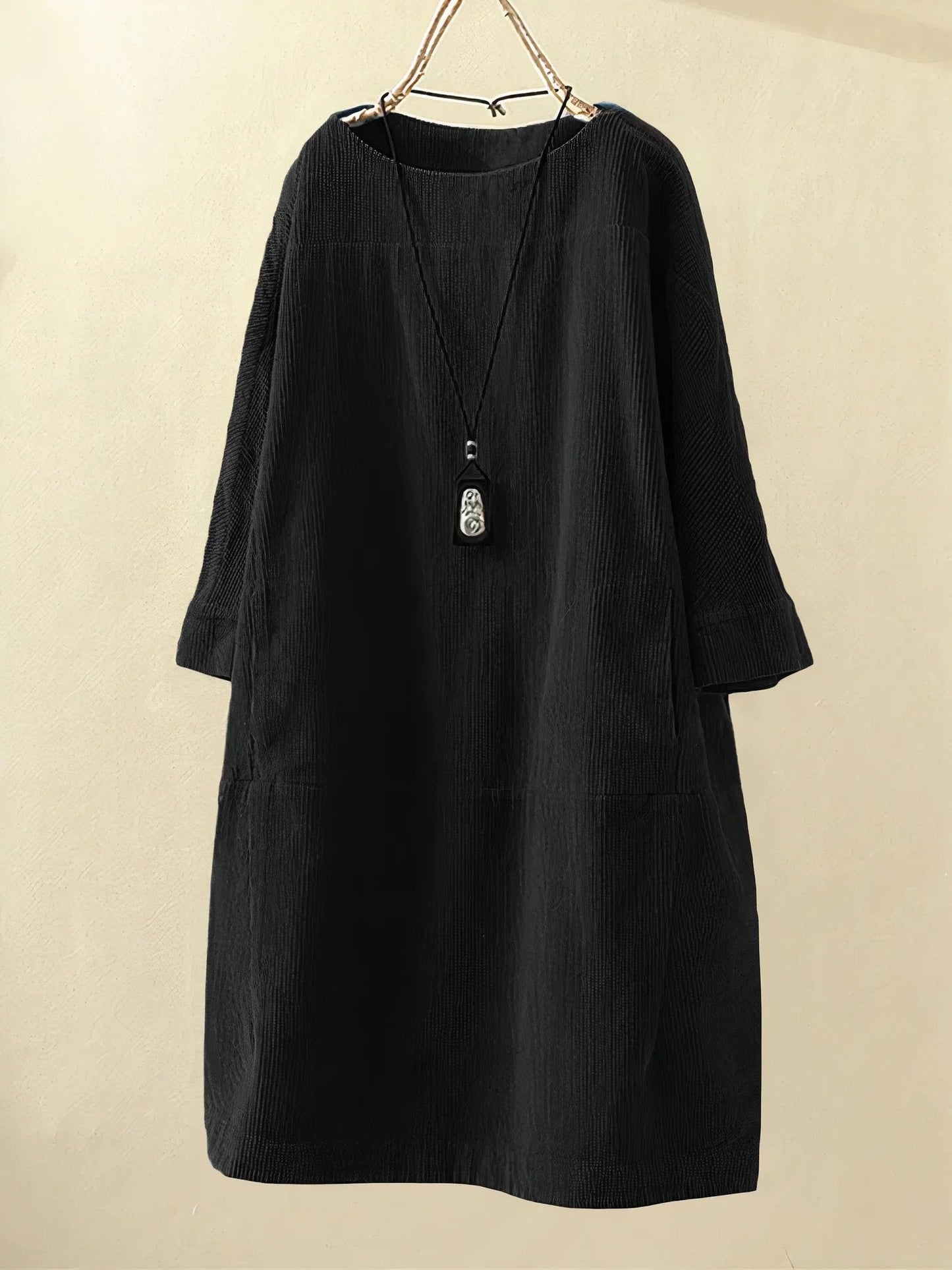 Zophie™ - Robe en Velours Vintage Détendue