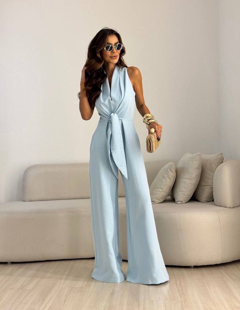 Carol™ | Combinaison Satin Élégante