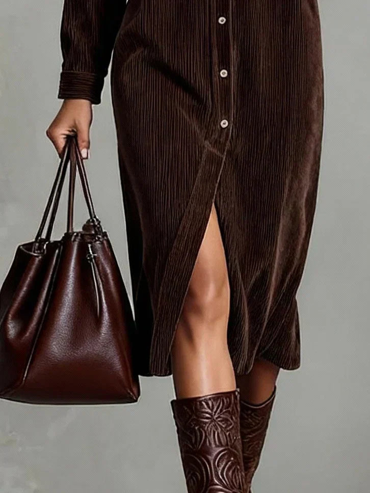 Aurovia - Robe Évasée Chic