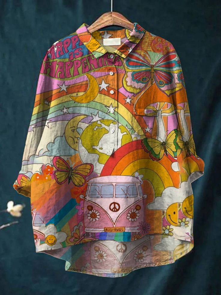 Hippie™ - T-shirt Art de la Paix