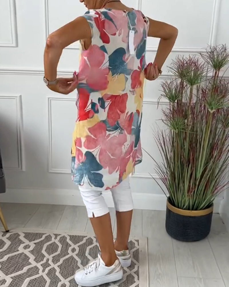 Dara | Blouse Florale Décontractée