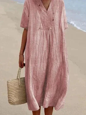 Jayela - Robe d'Élégance Estivale sans Effort