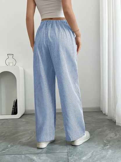 KARINA - PANTALONS RAYÉS ÉLÉGANTS
