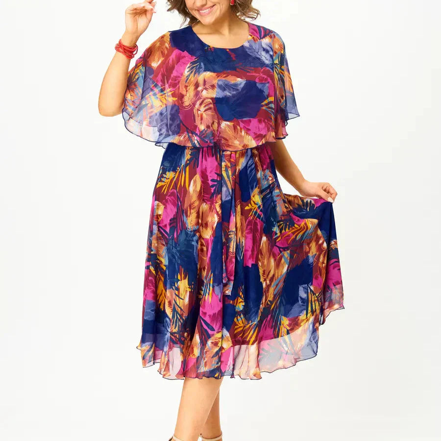 Barbara™ | Robe en Chiffon Confortable Grande Taille