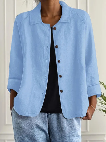 Marilla™ – Cardigan chemise léger classique
