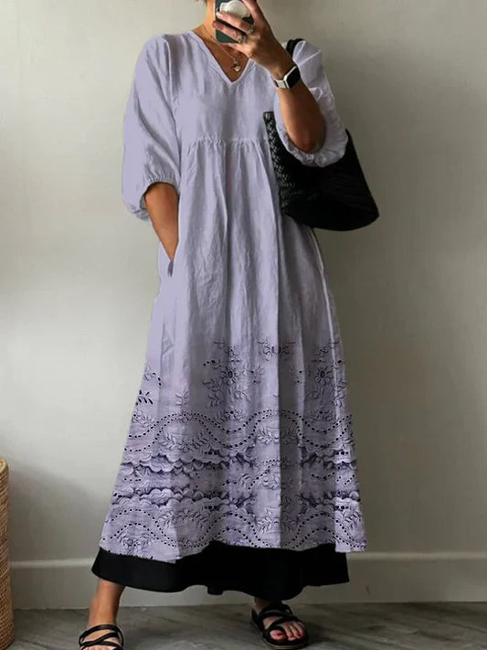 Celia | Robe Élégante Imprimée
