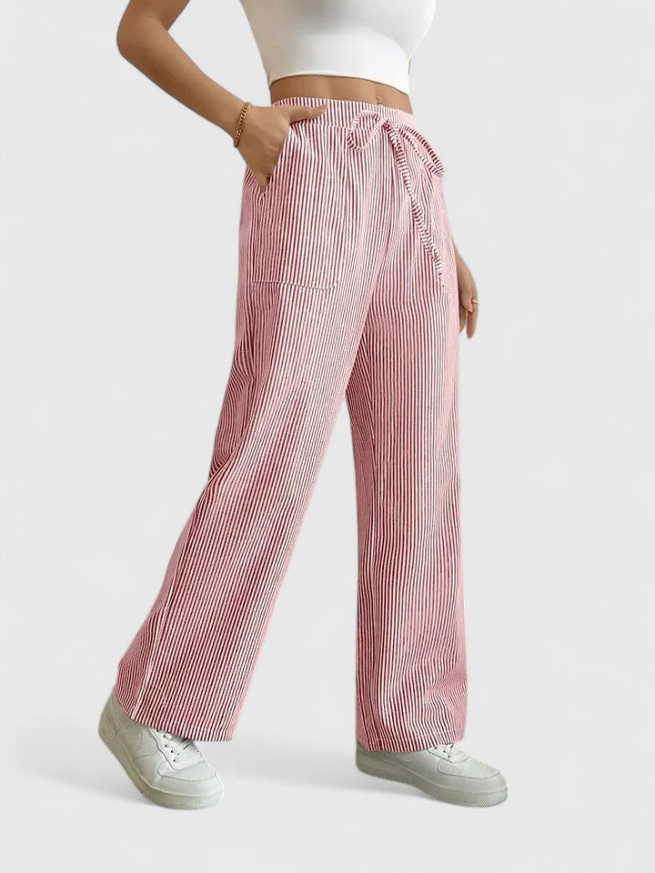 SIERRA – PANTALONS DE LOUNGE À RAYURES
