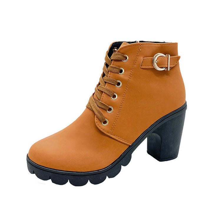 Bottines à Talons Chunky pour Femme