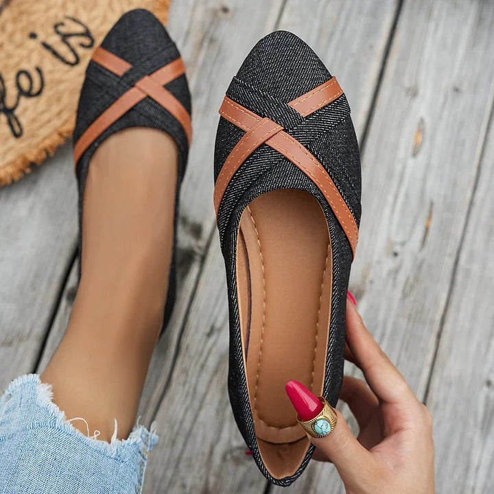 Edvige - Sandales en Denim Chic