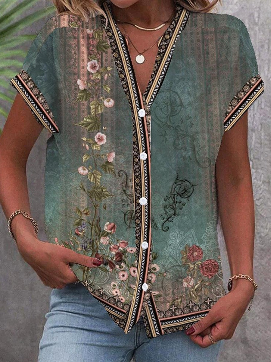 Braila | Blouse Pétale Aquarelle