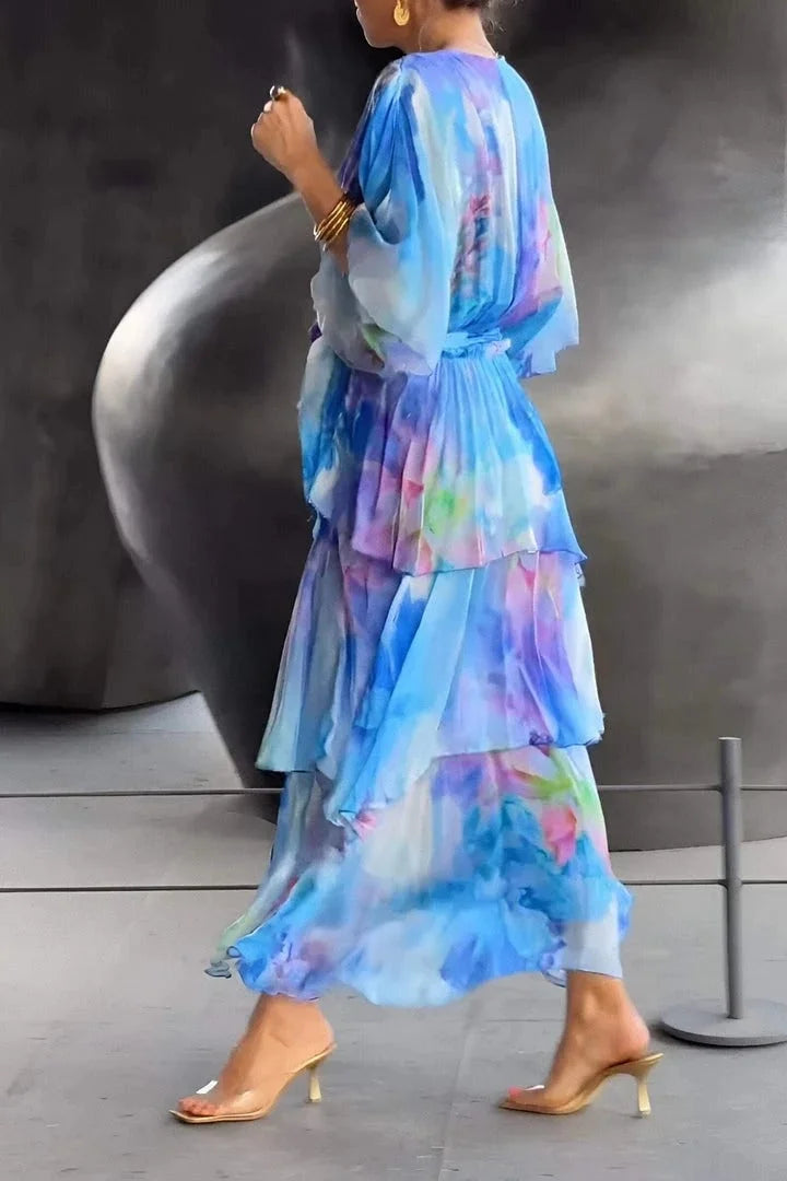 Casar – Robe élégante en georgette