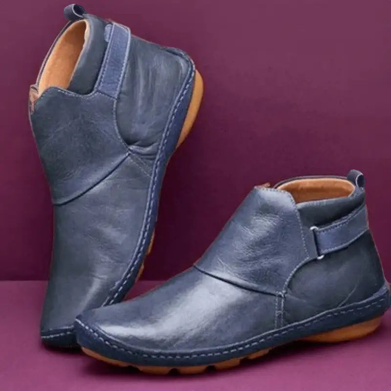 Honorata - Bottines en Cuir Brillant
